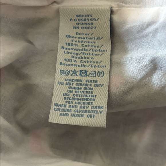 Boden Retro Rose Sleeveless Shift Dress Multicolor 100% cotton Size 4L - Picture 6 of 7